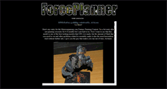 Desktop Screenshot of forceplanner.com