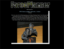 Tablet Screenshot of forceplanner.com